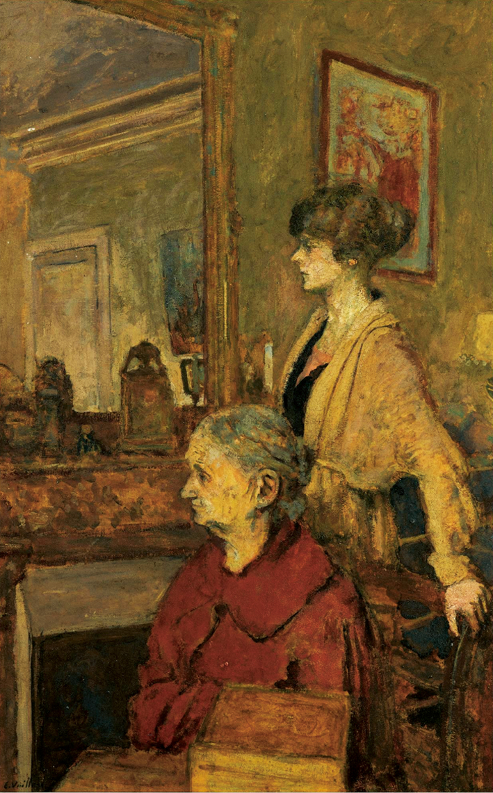  Edouard Vuillard —— MADAME VUILLARD ET ANNETTE, RUE DE CALAIS